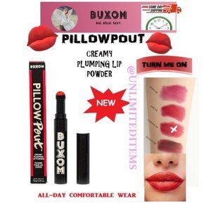 BUXOM Pillow Pout 👄Creamy Plumping Lip Powder👄 ( Turn Me On )💥NWT IN BOX!